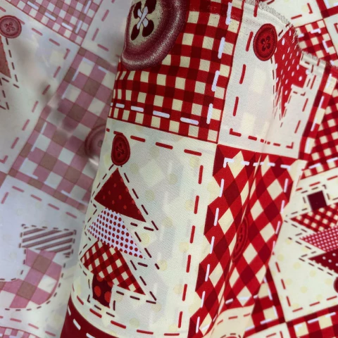 Tecido Para Toalha de Mesa Oxford Natal - 119-01