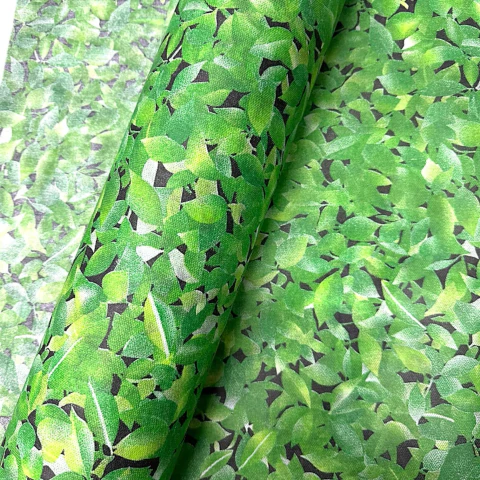 Tnt Estampado - Folhas De Muro Inglês Branco