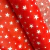 Imagem do Tnt Estampado - Estrela Branca/Vermelho 01120