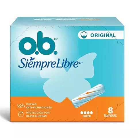 TAMPONES OB SUPER X 8
