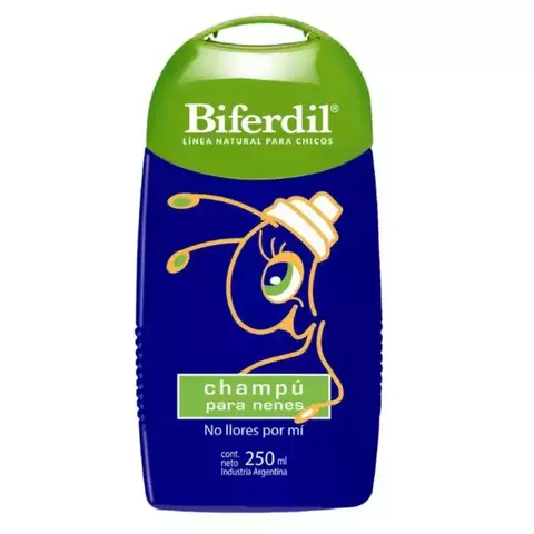 BIFERDIL SHAMPOO NIÑOS AZUL X250ml