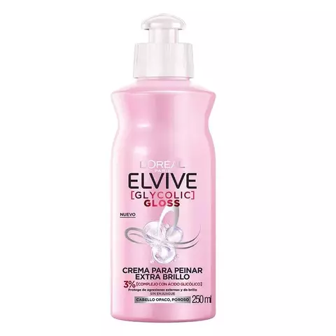 Crema de Peinar Elvive Glycolic Gloss x 250ml