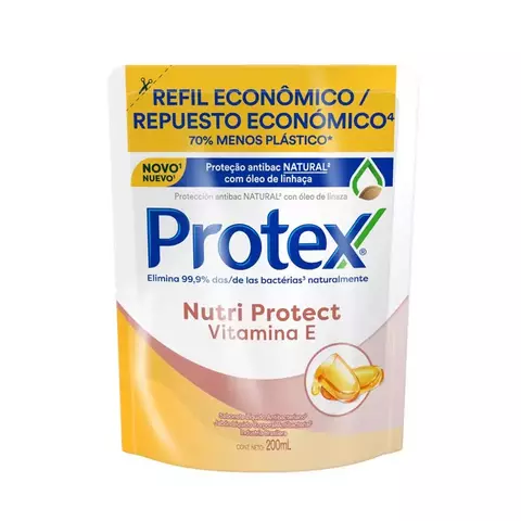 Repuesto Jabón Líquido Protex Vitamina E 200 Ml
