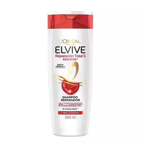Shampoo Elvive Reparación Total 5 x 200 ml