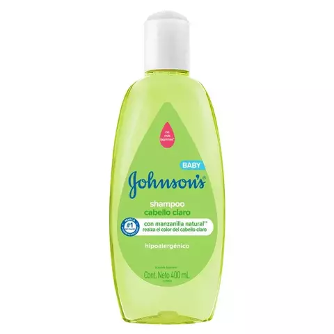 Shampoo Johnson's Baby Cabello Claro x 400 ml