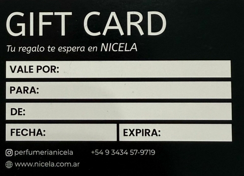GIFT CARD $30.000