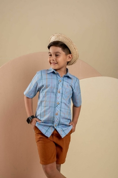 Camisa Tradicional Xadrez 04 Juvenil - comprar online