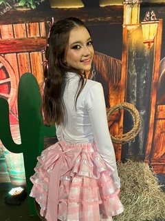 Saia Docinho de amor Rosa Bebê na internet