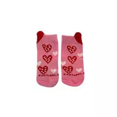 SOQUETE CORAÇÃO ROSA - comprar online