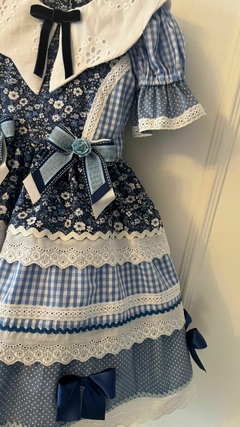 Vestido Florescer no Jardim - Feito Por Mamãe 