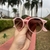 Óculos Baixa Pace Fusion Rosa com lente Marrom - Baixa Pace - Óculos de Corrida
