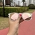 Óculos Baixa Pace Sampa Transparente com Rosa para Corredores