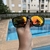 Óculos de Sol Moshi Preto com lente Amarela Retangular para Corredores