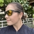 Óculos de Sol Moshi Preto com lente Amarela Retangular para Corredores - comprar online