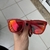 Óculos de Sol Baixapace Kenya 2.0 Vemelho com Laranja - Baixa Pace - Óculos de Corrida