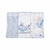 Kit 3 Fraldas De Pano Dengo Tecido Duplo Bordada 70x68cm Baleia Azul Menino 100% Algodão Minasrey