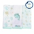 Kit 6 Paninhos de Boca Fralda Bordado e Estampado 32cmx32cm Bebe Menino 100% Algodão Minasrey - Real Conforto