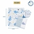 Kit Presente Bebe Toalha Soft Paninho Boca Cobertor Menino Enxoval Recém Nascido Minasrey Etruria - comprar online