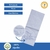 Lençol Com Elástico Avulso Berço Padrão Americano Menino 150 Fios 100% Algodão Azul Minasrey - Real Conforto