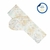 Lençol Berço Americano com Elástico Verde Safari 100% Algodão Bebê Unissex 70x130x12cm - Real Conforto