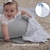 Naninha De Bebê C/ Prendedor Chupeta Tecido Fralda Macio 45cmx45cm 100% Algodão C/Bichinho Tricot Azul Presente Bebê Minasrey - comprar online