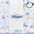 Kit 3 Panos de Boca Bebê Avião Azul 100% Algodão Bordada Estampada 32x32cm Enxoval Menino - Real Conforto