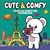 Livro de Colorir CUTE & COMFY Travelling Adventures Coloring Book 6