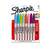Marcador Permanente Ponta Fina SHARPIE 8 Cores