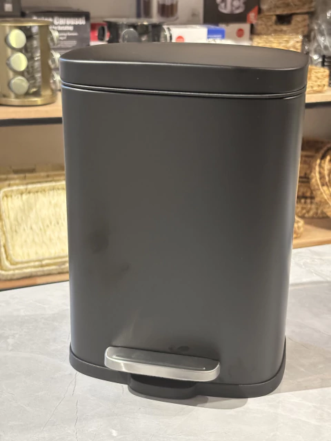 CESTO DE RESIDUOS 5 LTS NEGRO MATE (1175) - comprar online