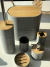 SET DE BAÑO X 6 MIST GREY (0302W) en internet