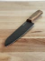 CUCHILLO SANTOKU 17.5CM BLACK WOOD (3414)