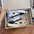 Tênis Vans Knu Skool - Black White - Xadrez na internet