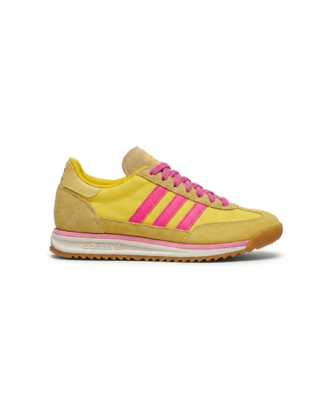 Tênis Casual SL 72 - Amarelo/Rosa