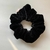Scrunchie velvet Negro