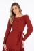 Molde em PDF - Vestido Feminino com Manga Longa e Babados - AS MOLDES