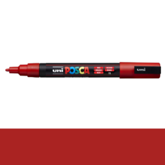 MARCADOR UNI POSCA PC-3M VERMELHO