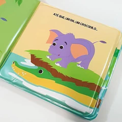 Livro de banho - o nariz do elefante - livrariaCX - Chico Xavier