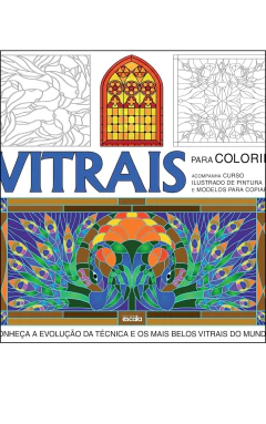 Vitrais para colorir