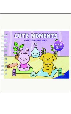 Cute moments - sweet coloring book (capa dura)
