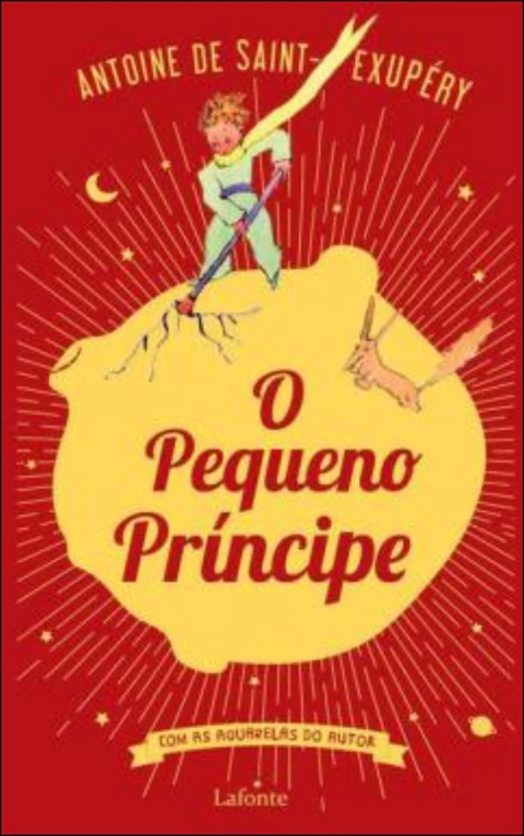 O pequeno príncipe (capa vermelha)
