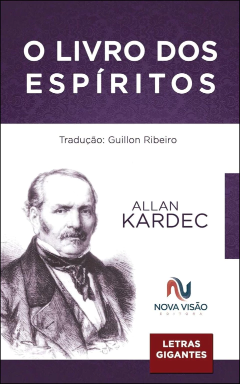 O livro dos espíritos (letras gigantes)