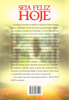 Seja feliz hoje - livrariaCX - Chico Xavier