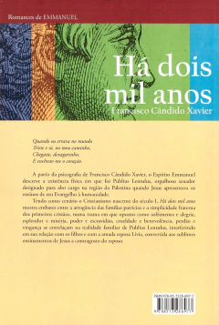 Romances de Emmanuel - Há dois mil anos - livrariaCX - Chico Xavier