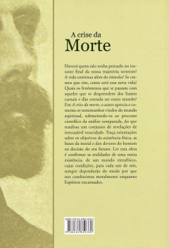 A crise da morte - livrariaCX - Chico Xavier