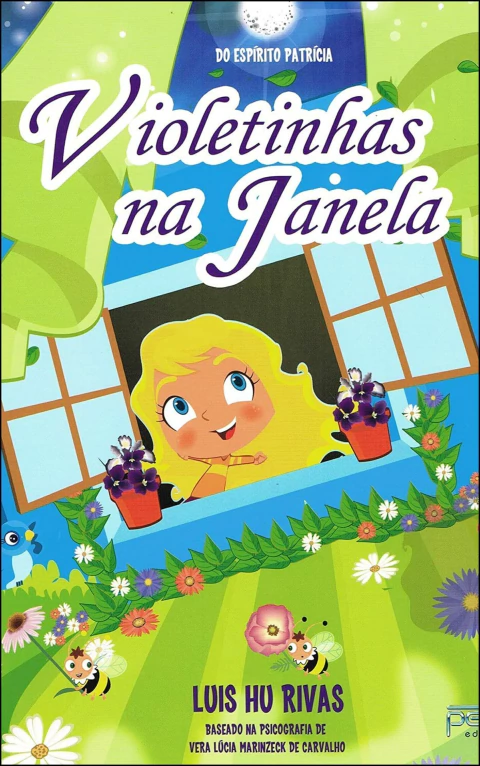 Coleção Patrícia - violetinhas na janela