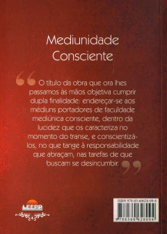 Mediunidade consciente (livro de bolso) na internet