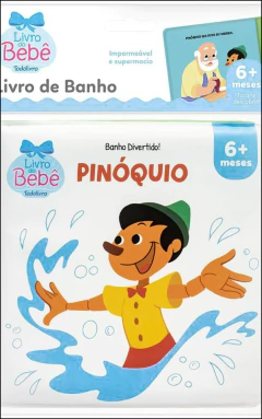 Livro de banho - pinóquio