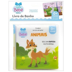 Livro de banho - animais na internet