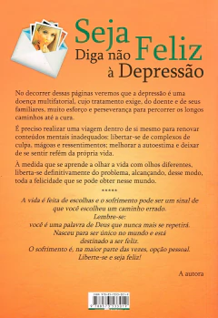Seja feliz - diga não à depressão - livrariaCX - Chico Xavier