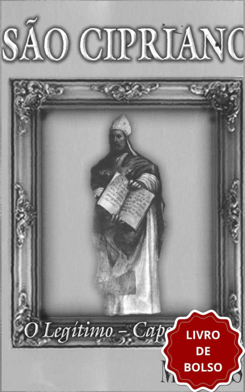 São Cipriano - capa de aço (livro de bolso)
